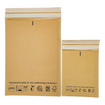 100% Certified Compostable Bubble Shipping Mailer - Medium