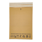 100% Certified Compostable Bubble Shipping Mailer - Medium